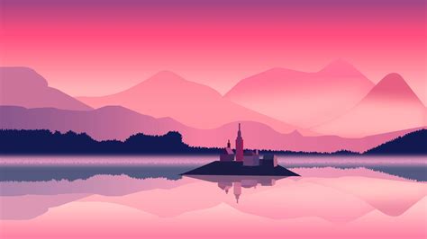 Pink Landscape Wallpapers Top Free Pink Landscape Backgrounds