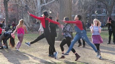 lesbian dance theory exam at washington square park youtube