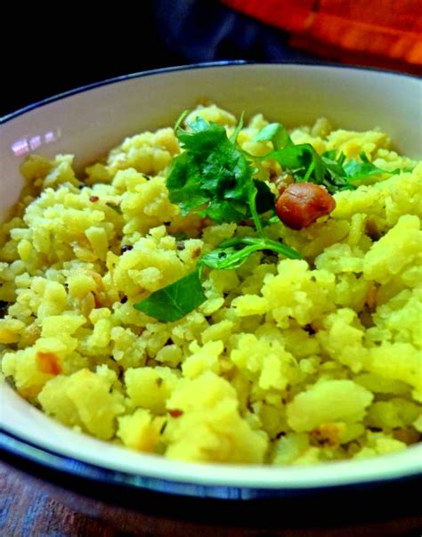 Instant Poha Rice Flakes Healthy Indian Recipes Cooking