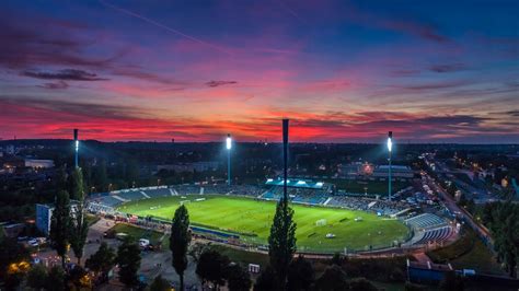 Foto-Obraz Stadion Ruch Chorzów z lotu ptaka - 7586998355 - oficjalne