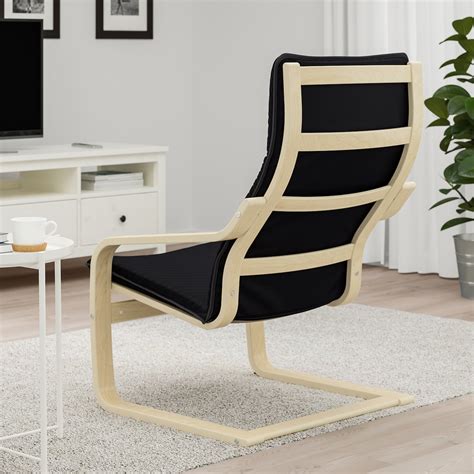 Children feel special and important when they can do as the adults do. POÄNG Armchair - birch veneer, Knisa black - IKEA