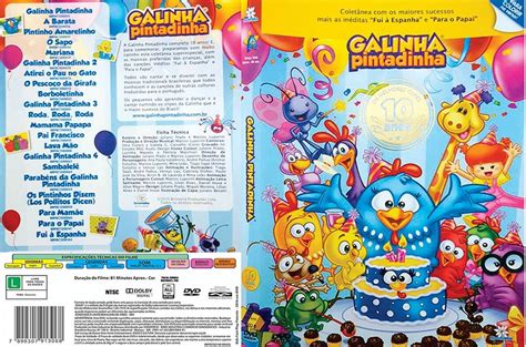 Episódio n°4 do dvd galinha pintadinha 2, segundo álbum do desenho galinha pintadinha, lançado em 2010. Dvd Galinha Pintadinha 5 Em 1 (volumes 1,2,3,4 & 10 Anos ...