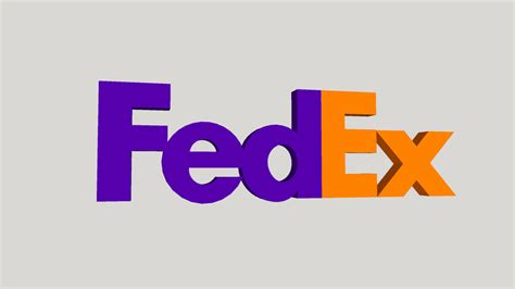 Fedex Logo 3d Warehouse