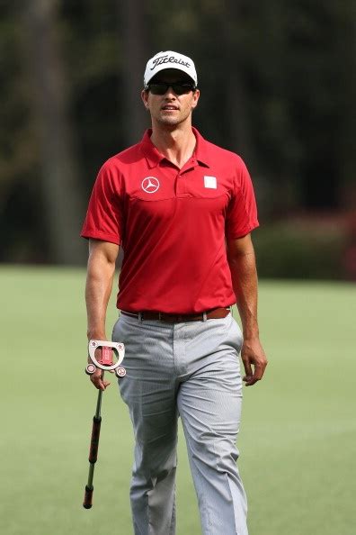 Adam Scott Of Australia Walks Along The Th Hole During The First