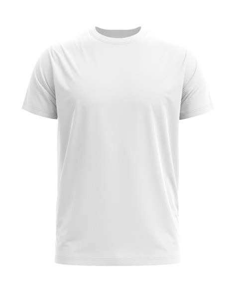 Camiseta Branca Malha Pv Manga Curta Gola Redonda