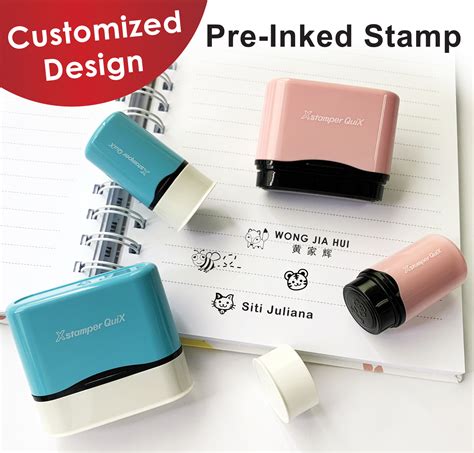 Xstamper® Quix Name Stamp Customized Design
