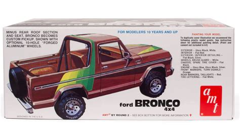 Wild Hoss 1978 Ford Bronco Truck 125 Amt Models Hobby Time