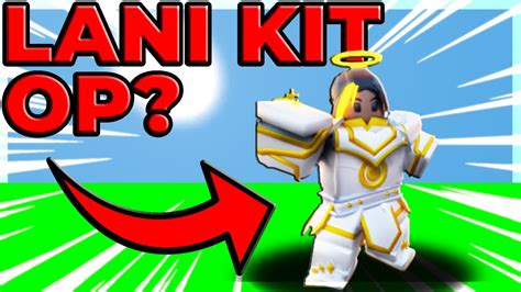 Using The New Lani Kit In Roblox Bedwars Youtube
