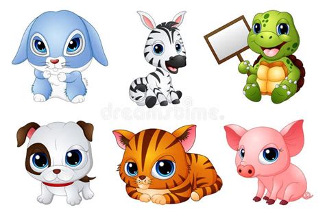 Cartoon Animals Cute Stock Illustrations 313191 Cartoon Animals Cute