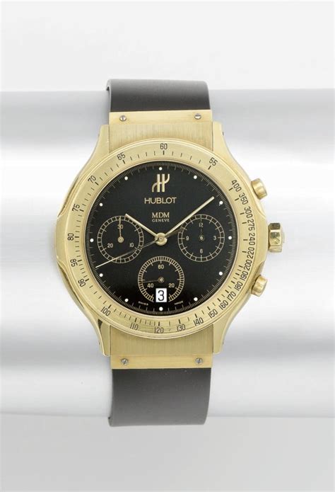Hublot An 18k Gold Chronograph Wristwatch With Date