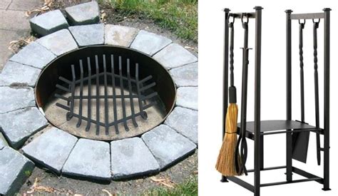 Fire Pit Accessories Fire Pit Accessories Ring Burner Inserts Liners Glass Exotic Pebbles