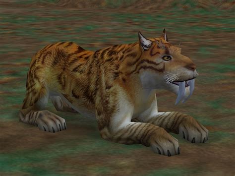 Saber Toothed Cat Zoo Tycoon 2 Wikia Fandom