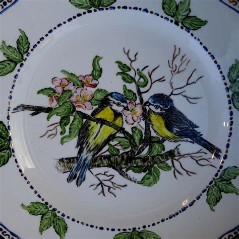 Painted Birds Plate Design Free Stock Photo Public Domain Pictures