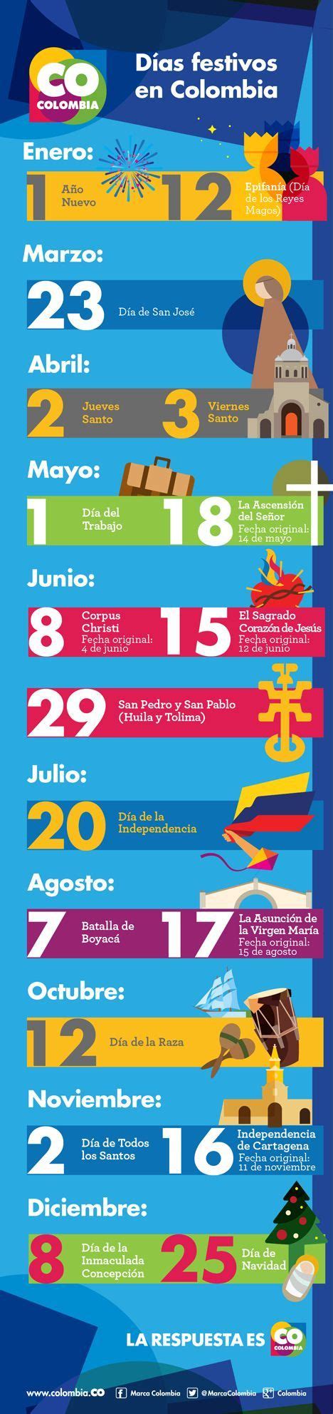 Días Festivos En Colombia