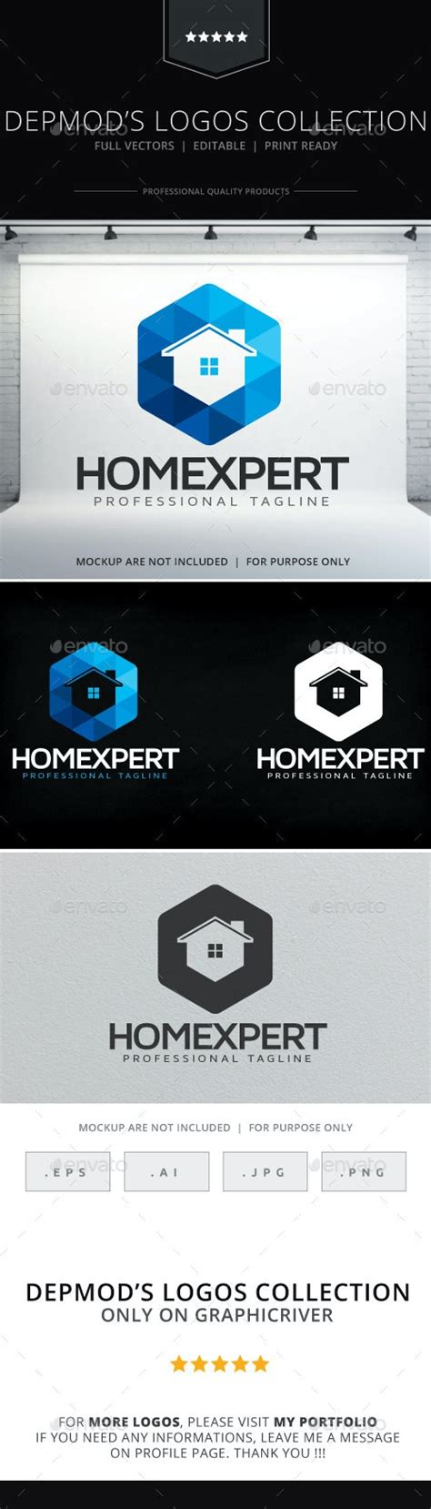 Home Expert Logo Logo Templates Graphicriver