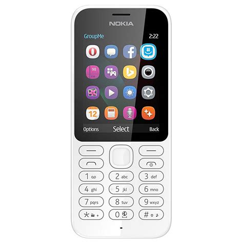 Nokia 222 Dual Sim Blanc Mobile And Smartphone Garantie 3 Ans Ldlc