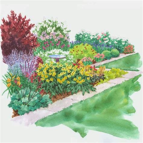 Cottage Garden Planting Plan Image To U