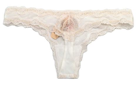 victoria s secret dream angels lace trim thong panty panties ebay