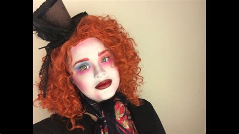 Mad Hatter New Halloween Makeup Tutorial Youtube