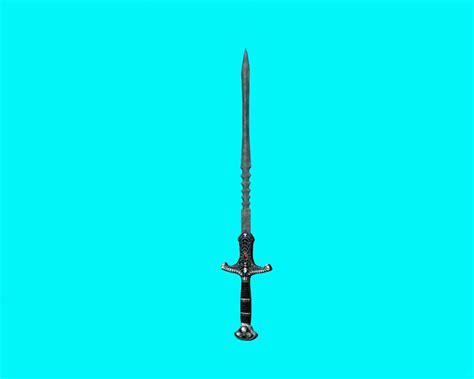 Drow Evil Long Sword The Neverwinter Vault