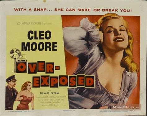 Over Exposed Lobby Card Cleo Columbia Pictures Exposed