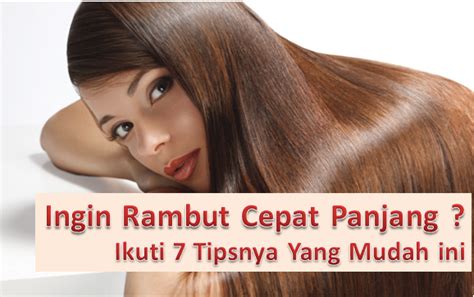 7 Tips Memanjangkan Rambut Dengan Cepat Blog Inspirasi Indonesia