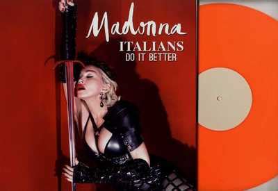Gripsweat Madonna Italians Do It Better X Lp Orange Colour Vinyl Lp Set Rebel Heart Tour