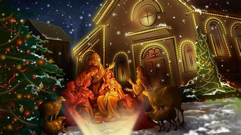 Religious Christmas Wallpapers Wallpaper Cave