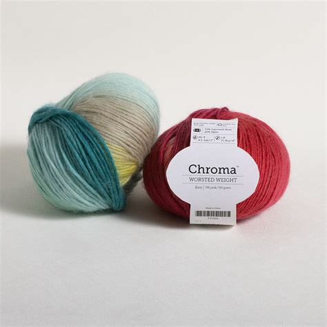 Chroma Worsted Yarn Knitting Yarn From