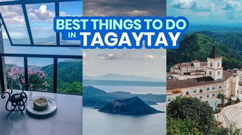 Top Things To Do In Tagaytay Tourist Spots Sample Diy Itinerary My My