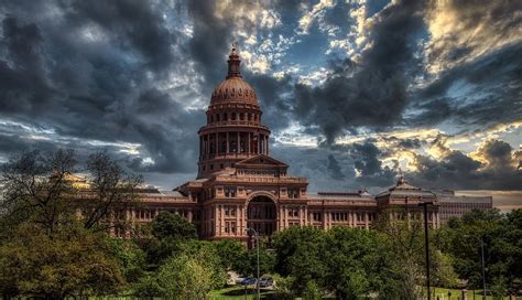 Texas State Capitol At Sunset Austin Photograph By Mountain Dreams