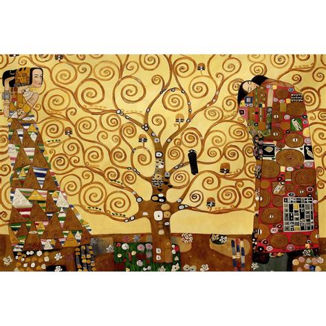Tree Of Life by Gustav Klimt - Wall Art Wrapped Frame – The Art Print