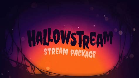 Art And Collectibles Digital Twitch Halloween Background Animated Twitch