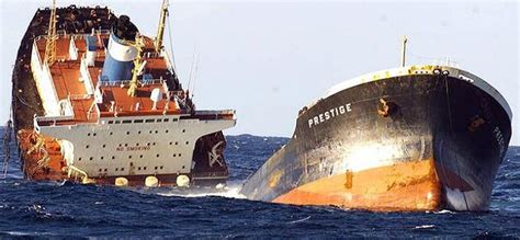 Prestige Oil Spill 2002 Devastating Disasters