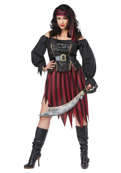 Women S Queen Of The High Seas Plus Size Costume