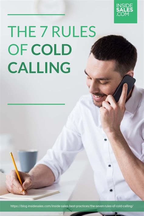 The Seven Rules Of Cold Calling Cold Calling Rules Infographic