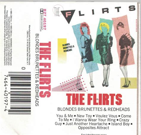 The Flirts Blondes Brunettes And Redheads 1985 Dolby Cassette Discogs