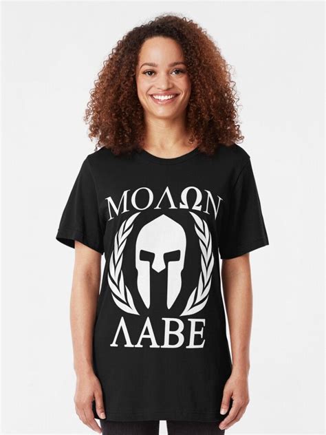 Molon Labe Grunge Spartan Funny Geek Nerd Essential T Shirt By
