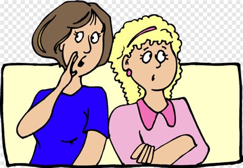 Secret Telling A Secret Clipart Transparent Png 743x515 11107834