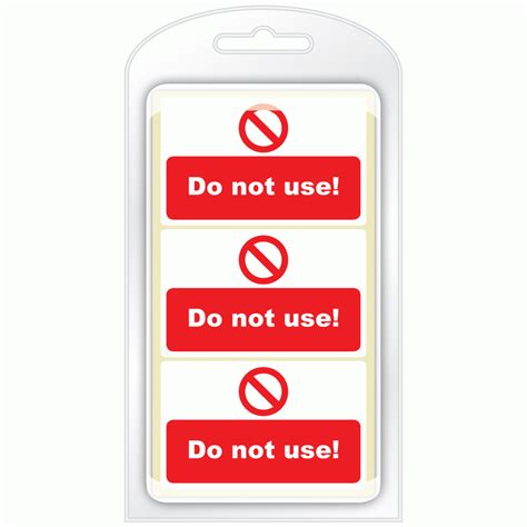 Buy Electrical Safety Lockout Labels Do Not Use