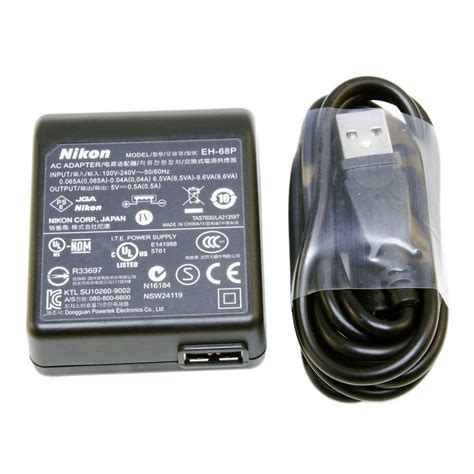 Original Nikon 5v 05a 25w Power Adapter Ac Charger For Coolpix P100