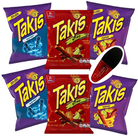 Buy Takis Variety Pack Takis Blue Heat Takis Nitro Takis Chips