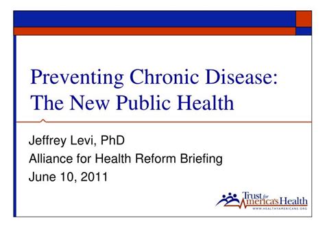 Ppt Preventing Chronic Disease The New Public Health Powerpoint