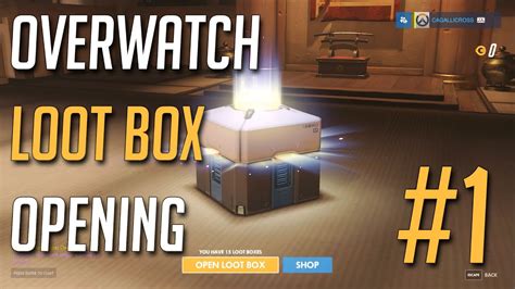 Its Legendary Overwatch Loot Box Opening 1 Youtube