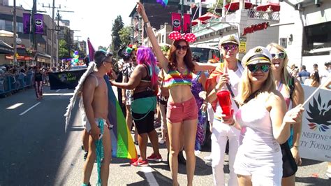 Happy Pride Parade Vancouver Gay March Youtube
