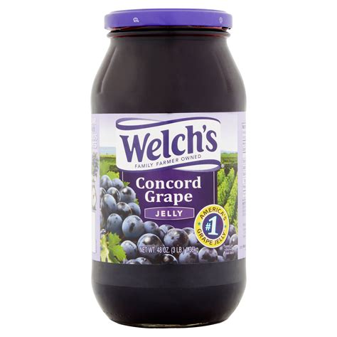 Welchs Concord Grape Jelly Nutrition And Ingredients Greenchoice