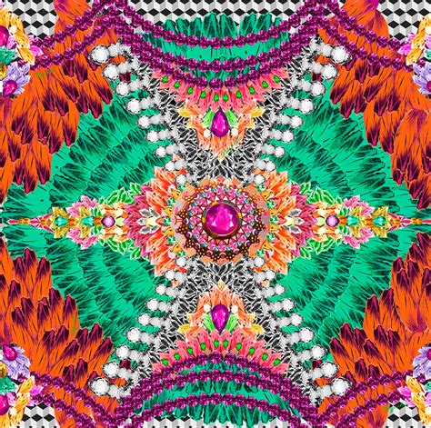 Textile Pattern Print Spring 2015 on Behance