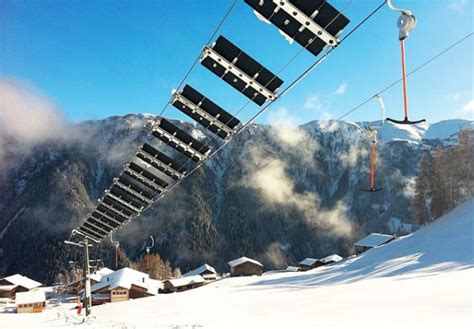 Tenna Switzerland Unveils Worlds First Solar Wing Powered Ski Lift