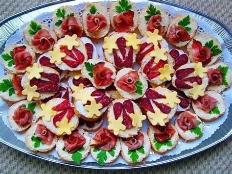 Whether you are gearing up for the next holiday gathering with family or you are preparing for company there is always a need for some super tasty cold appeti. Cold Appetizer Platter DIY Ideas | Cold appetizers, Food garnishes, Appetizer platters