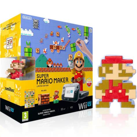 Super Mario Maker Wii U Premium Pack 8 Bit Mario Soft